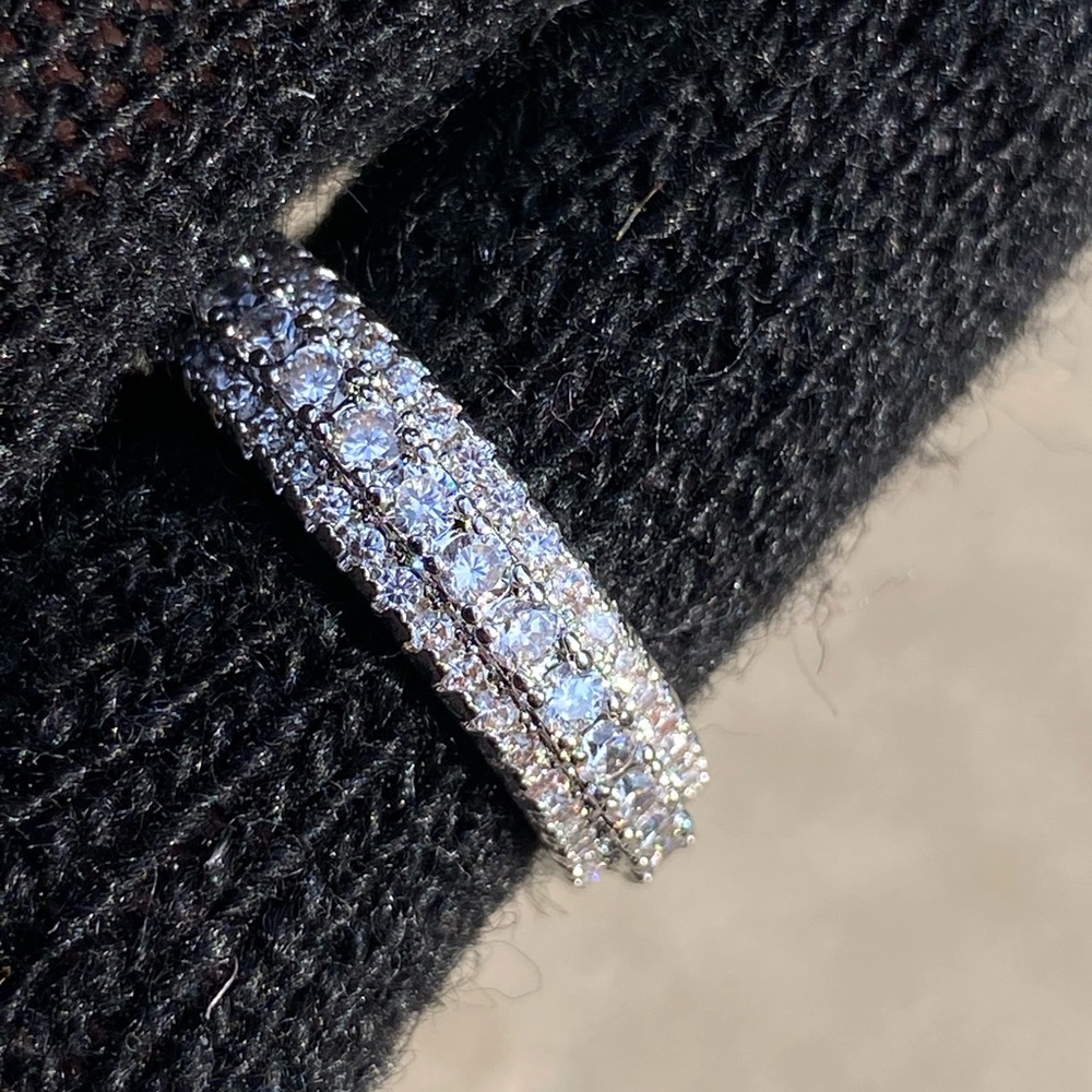 Unisex Moissanite Diamond Ring
